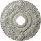 Ekena Millwork Rose Ceiling Medallion (Fits Canopies up to 7 1/4"), 18"OD x 3 1/2"ID x 1 1/2"P, Pot of Cream CM18ROPCF - alternate 1